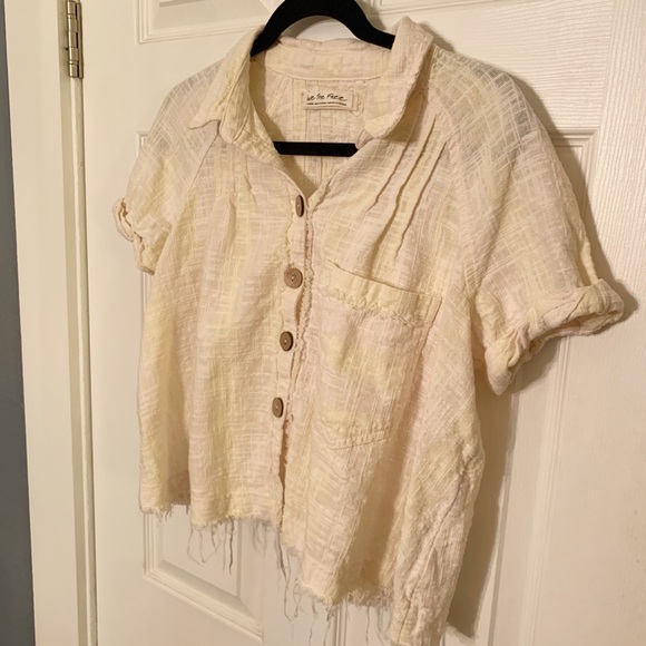 We the Free Short Sleeve Button-Down Top - Picture 6 of 7